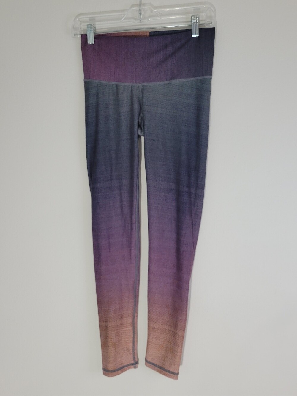 Niyama Sol Women Size M Purple to Brown Ombre Kids Leggings